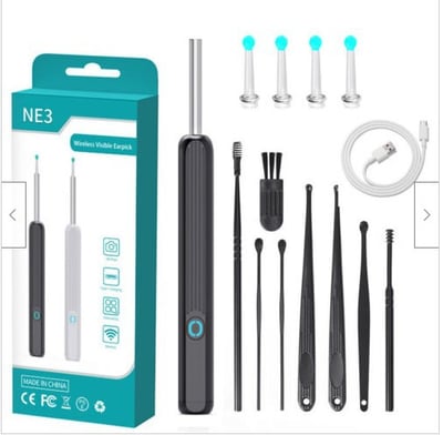 Smart Ear Wax Remover with HD Camera & LED Lights