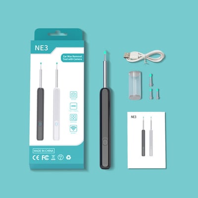 Smart Ear Wax Remover with HD Camera & LED Lights