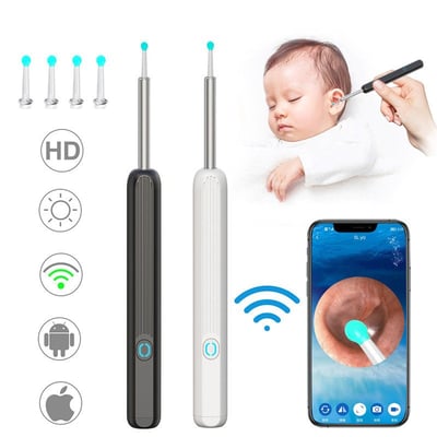 Smart Ear Wax Remover with HD Camera & LED Lights
