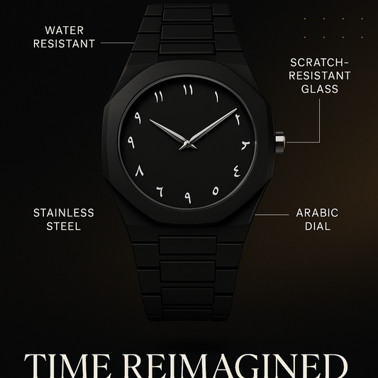 Luxury Arabic Aura Watch